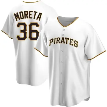 Dauri Moreta Youth Pittsburgh Pirates Replica Home Jersey - White