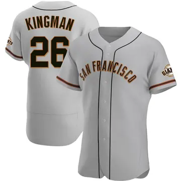 Dave Kingman Men's San Francisco Giants Authentic Road Jersey - Gray