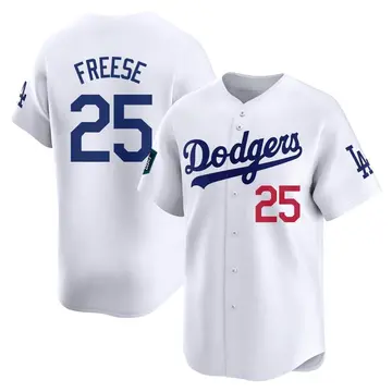 David Freese Youth Los Angeles Dodgers Limited 2024 World Tour Seoul Series Home Jersey - White