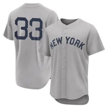 David Wells Men's New York Yankees Authentic 2021 Field of Dreams Jersey - Gray