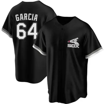 Deivi Garcia Youth Chicago White Sox Replica Spring Training Jersey - Black