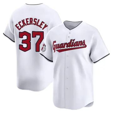 Dennis Eckersley Men's Cleveland Guardians Limited Home Jersey - White
