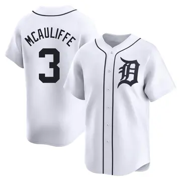Dick Mcauliffe Youth Detroit Tigers Limited Home Jersey - White