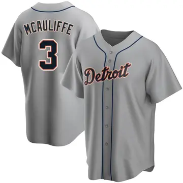 Dick Mcauliffe Youth Detroit Tigers Replica Road Jersey - Gray