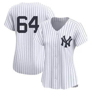 Diego Castillo Women's New York Yankees Limited Yankee Home 2nd Jersey - White