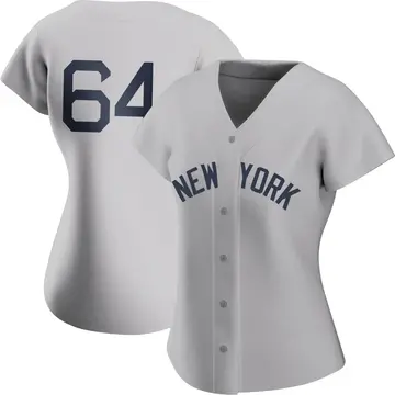 Diego Castillo Women's New York Yankees Replica 2021 Field of Dreams Jersey - Gray