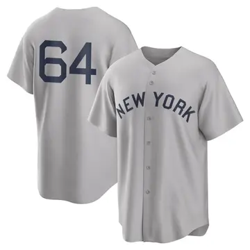 Diego Castillo Youth New York Yankees Replica 2021 Field of Dreams Jersey - Gray