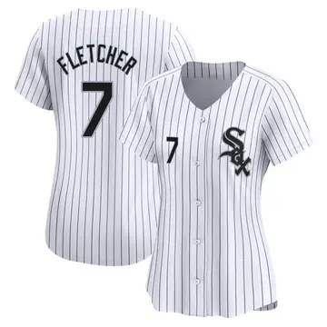 Dominic Fletcher Women's Chicago White Sox Limited Home Jersey - White
