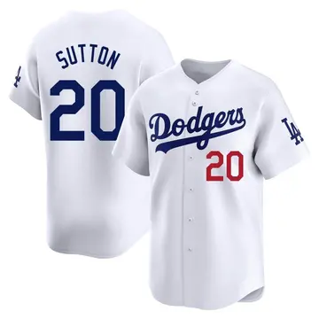Don Sutton Youth Los Angeles Dodgers Limited Home Jersey - White