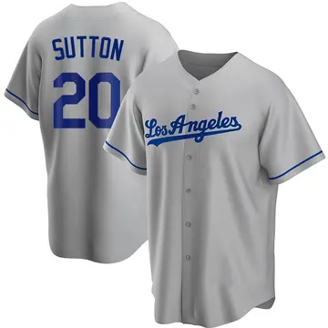Don Sutton Youth Los Angeles Dodgers Replica Road Jersey - Gray