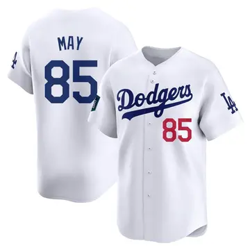Dustin May Men's Los Angeles Dodgers Limited 2024 World Tour Seoul Series Home Jersey - White