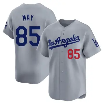 Dustin May Men's Los Angeles Dodgers Limited Away Jersey - Gray
