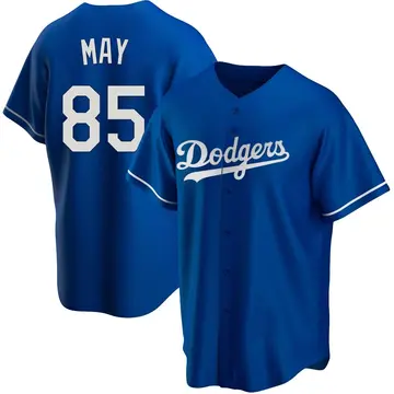 Dustin May Men's Los Angeles Dodgers Replica Alternate Jersey - Royal