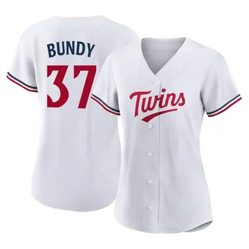 Dylan Bundy Women's Minnesota Twins Authentic Home Jersey - White