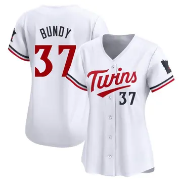 Dylan Bundy Women's Minnesota Twins Limited Home Jersey - White
