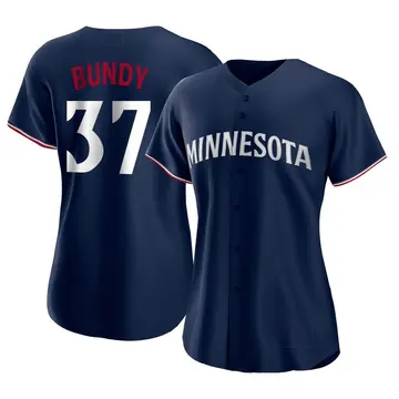 Dylan Bundy Women's Minnesota Twins Replica Alternate Jersey - Navy