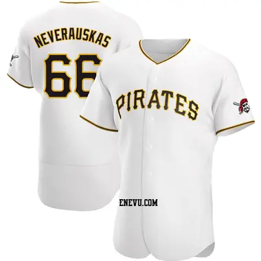 Ed Ott Men's Pittsburgh Pirates Authentic Alternate Team Jersey - Black
