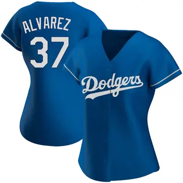 Eddy Alvarez Women's Los Angeles Dodgers Replica Alternate Jersey - Royal