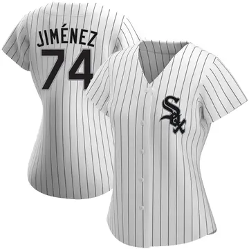 Eloy Jimenez Women's Chicago White Sox Replica Home Jersey - White
