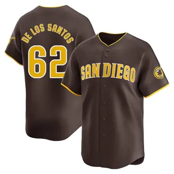 Enyel De Los Santos Men's San Diego Padres Limited Away Jersey - Brown