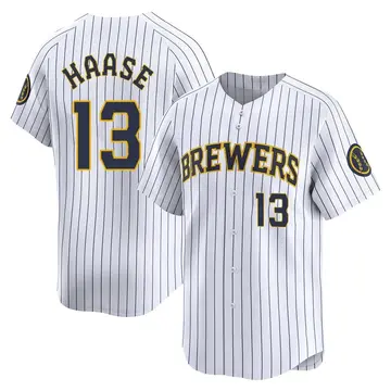 Eric Haase Youth Milwaukee Brewers Limited Alternate Jersey - White
