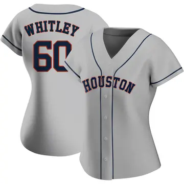 Forrest Whitley Women's Houston Astros Authentic Road 2020 Jersey - Gray