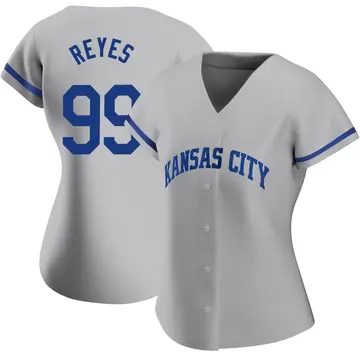 Franmil Reyes Women's Kansas City Royals Authentic 2022 Road Jersey - Gray