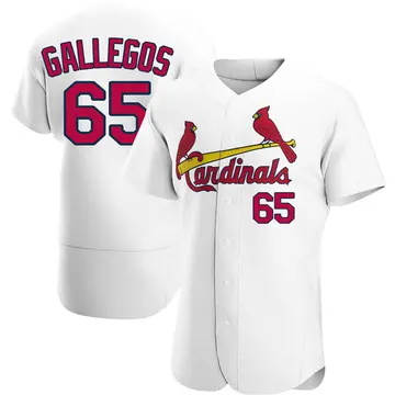 Giovanny Gallegos Men's St. Louis Cardinals Authentic Home Jersey - White