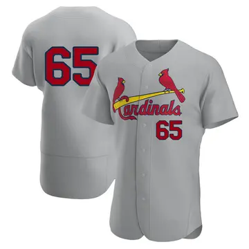 Giovanny Gallegos Men's St. Louis Cardinals Authentic Road Jersey - Gray