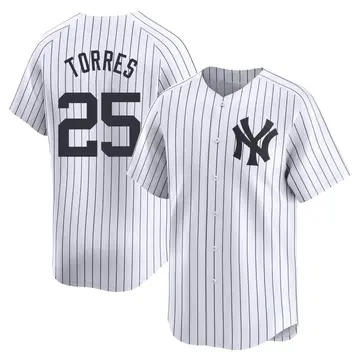 Gleyber Torres Men's New York Yankees Limited Yankee Home Jersey - White