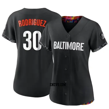 Grayson Rodriguez Women's Baltimore Orioles Authentic 2023 City Connect Jersey - Black