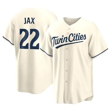 Griffin Jax Youth Minnesota Twins Replica Alternate Jersey - Cream