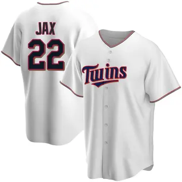 Griffin Jax Youth Minnesota Twins Replica Home Jersey - White