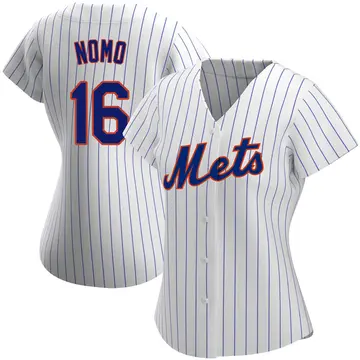 Hideo Nomo Women's New York Mets Authentic Home Jersey - White
