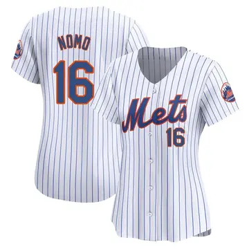 Hideo Nomo Women's New York Mets Limited Home Jersey - White
