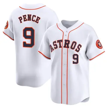 Hunter Pence Men's Houston Astros Limited Home Jersey - White