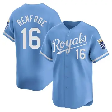 Hunter Renfroe Men's Kansas City Royals Limited Alternate Jersey - Light Blue