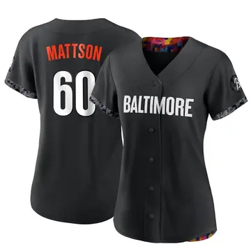 Isaac Mattson Women's Baltimore Orioles Replica 2023 City Connect Jersey - Black