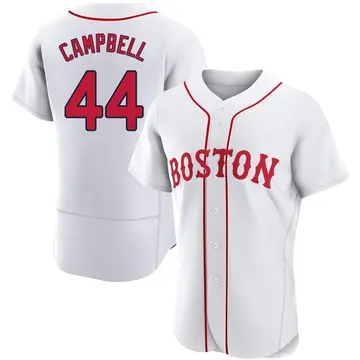 Isaiah Campbell Men's Boston Red Sox Authentic 2021 Patriots' Day Jersey - White