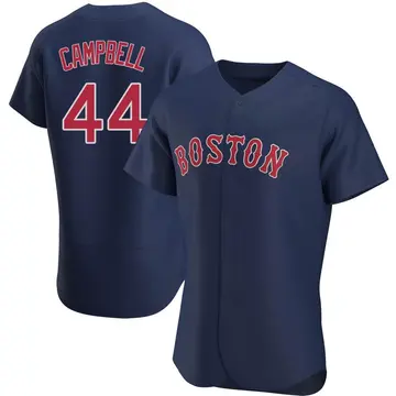 Isaiah Campbell Men's Boston Red Sox Authentic Alternate Jersey - Navy