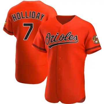 Jackson Holliday Men's Baltimore Orioles Authentic Alternate Jersey - Orange