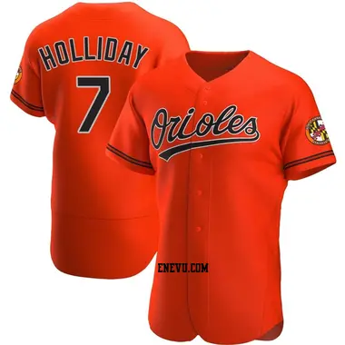 Jackson Holliday Men's Baltimore Orioles Authentic Alternate Jersey - Orange