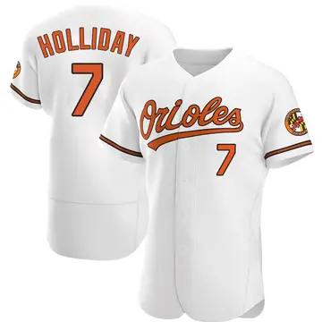 Jackson Holliday Men's Baltimore Orioles Authentic Home Jersey - White