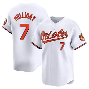 Jackson Holliday Men's Baltimore Orioles Limited Home Jersey - White