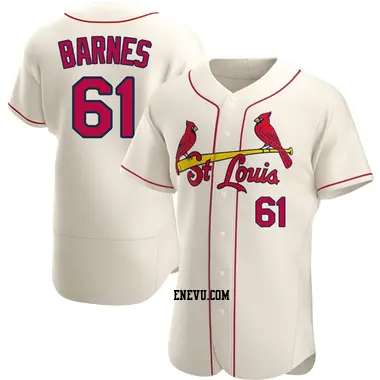 Jacob Barnes Men's St. Louis Cardinals Authentic Alternate Jersey - Cream
