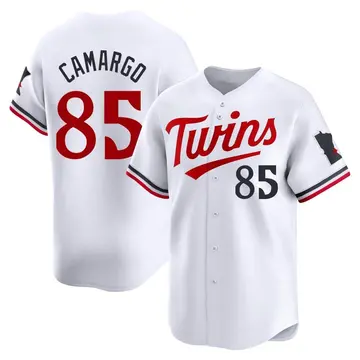 Jair Camargo Men's Minnesota Twins Limited Home Jersey - White