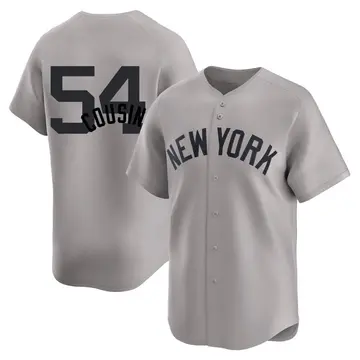 Jake Cousins Men's New York Yankees Limited Away 2nd Jersey - Gray
