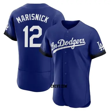 Jake Marisnick Men's Los Angeles Dodgers Authentic 2021 City Connect Jersey - Royal
