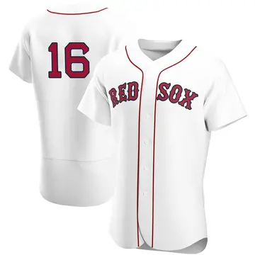 Jarren Duran Men's Boston Red Sox Authentic Home Team Jersey - White