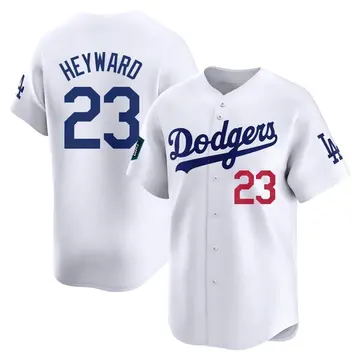 Jason Heyward Youth Los Angeles Dodgers Limited 2024 World Tour Seoul Series Home Jersey - White